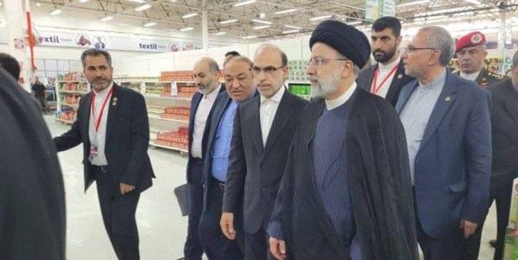 بازدید ریس جمهور از فروشگاه ایرانی «مگاسیس» در کاراکاس