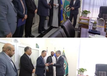 معارفه رئیس جدید فروشگاه های اتکا استان هرمزگان 
