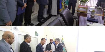 معارفه رئیس جدید فروشگاه های اتکا استان هرمزگان 